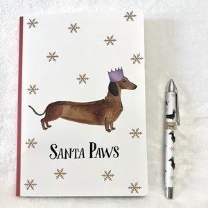 Millie Green (from London) Dachshund King & Queen Notebook. Discounted. No pen.